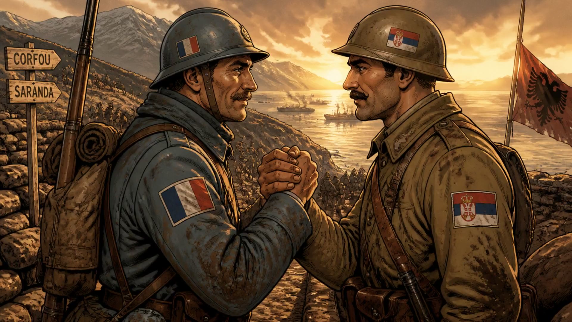 France et Serbie : Une amitié forgée dans la guerre