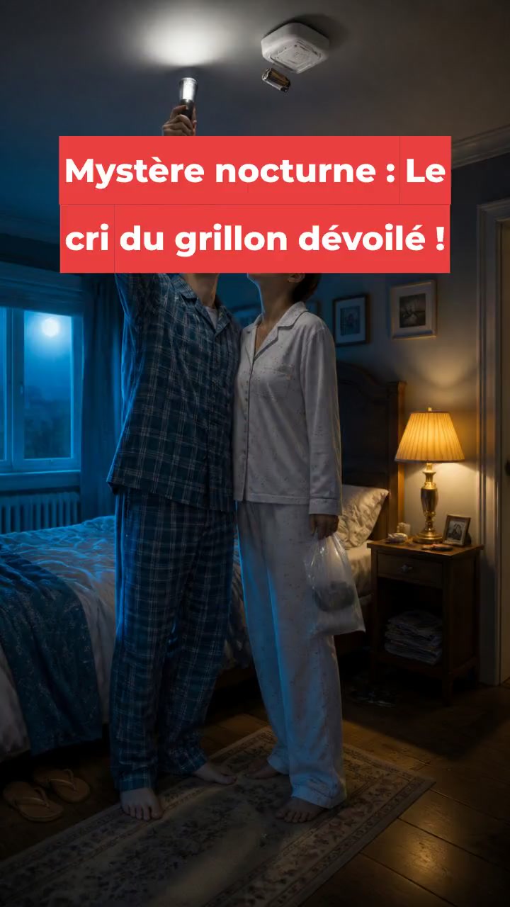 Mystère nocturne : Le cri du grillon dévoilé !