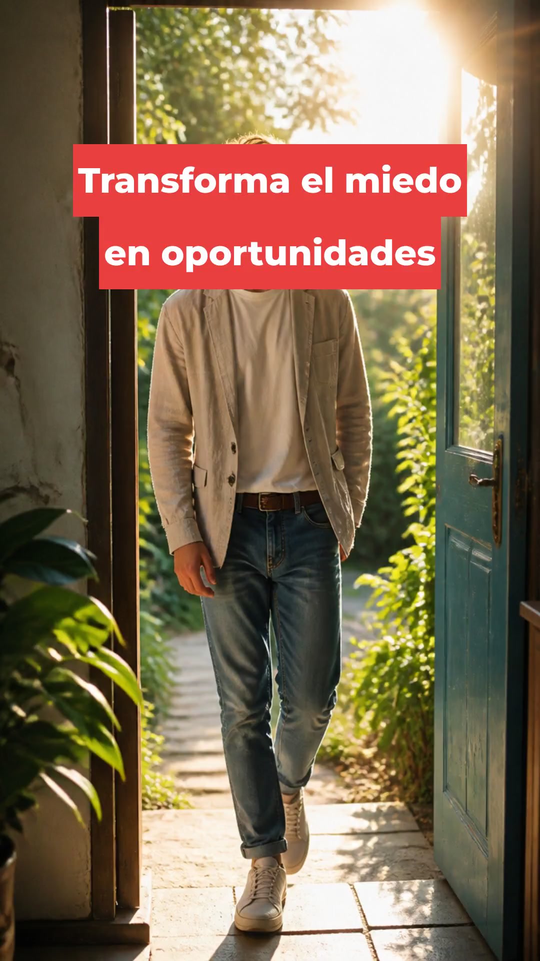 Transforma el miedo en oportunidades