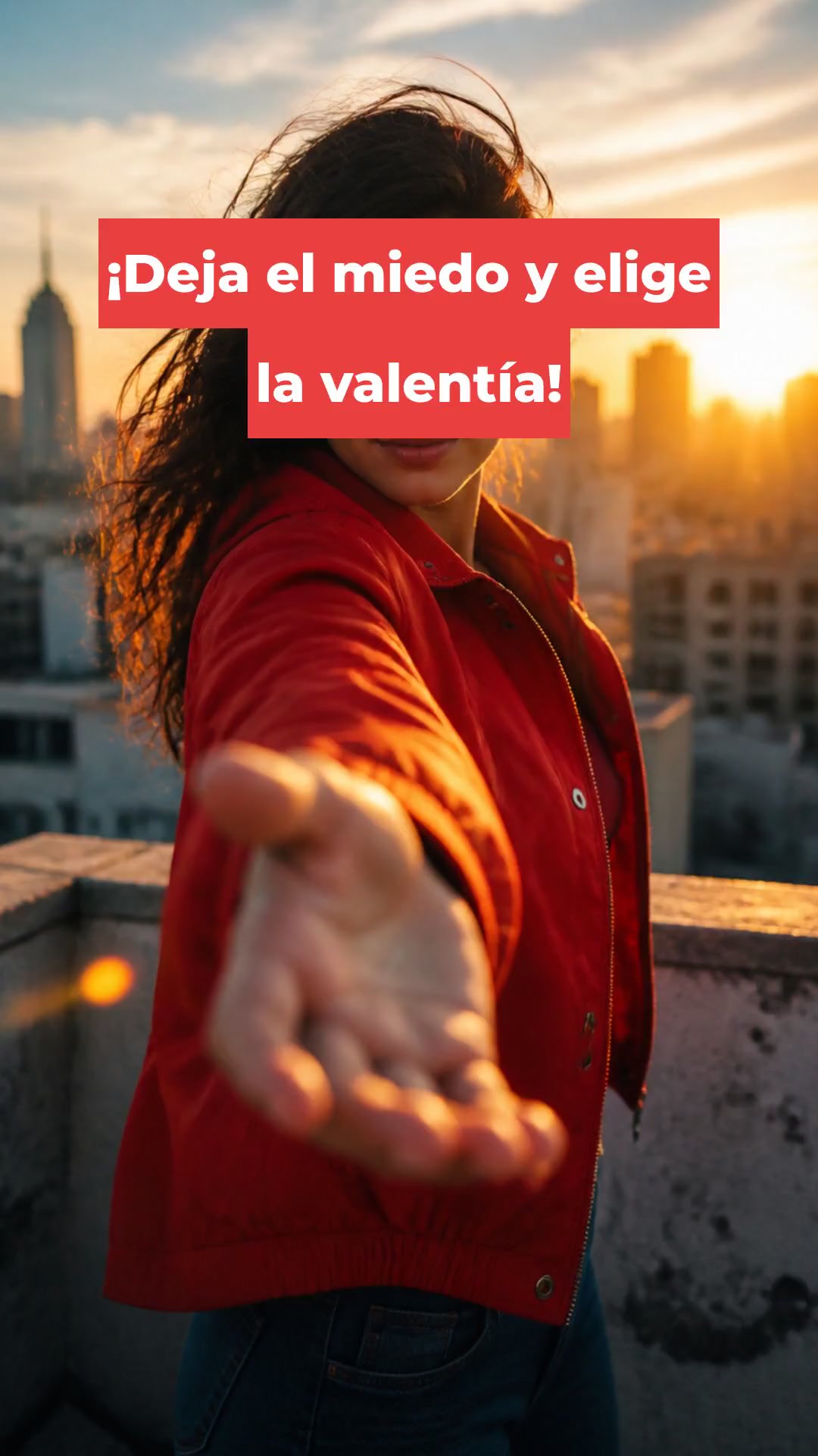 ¡Deja el miedo y elige la valentía!