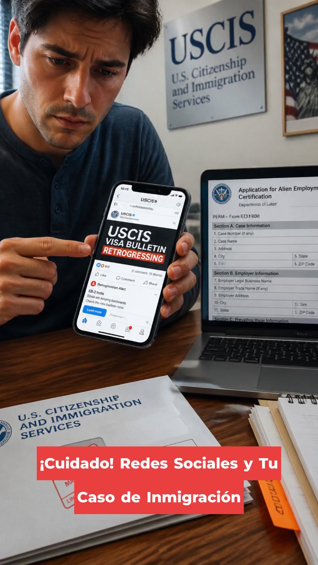 ¡Cuidado! Redes Sociales y Tu Caso de Inmigración