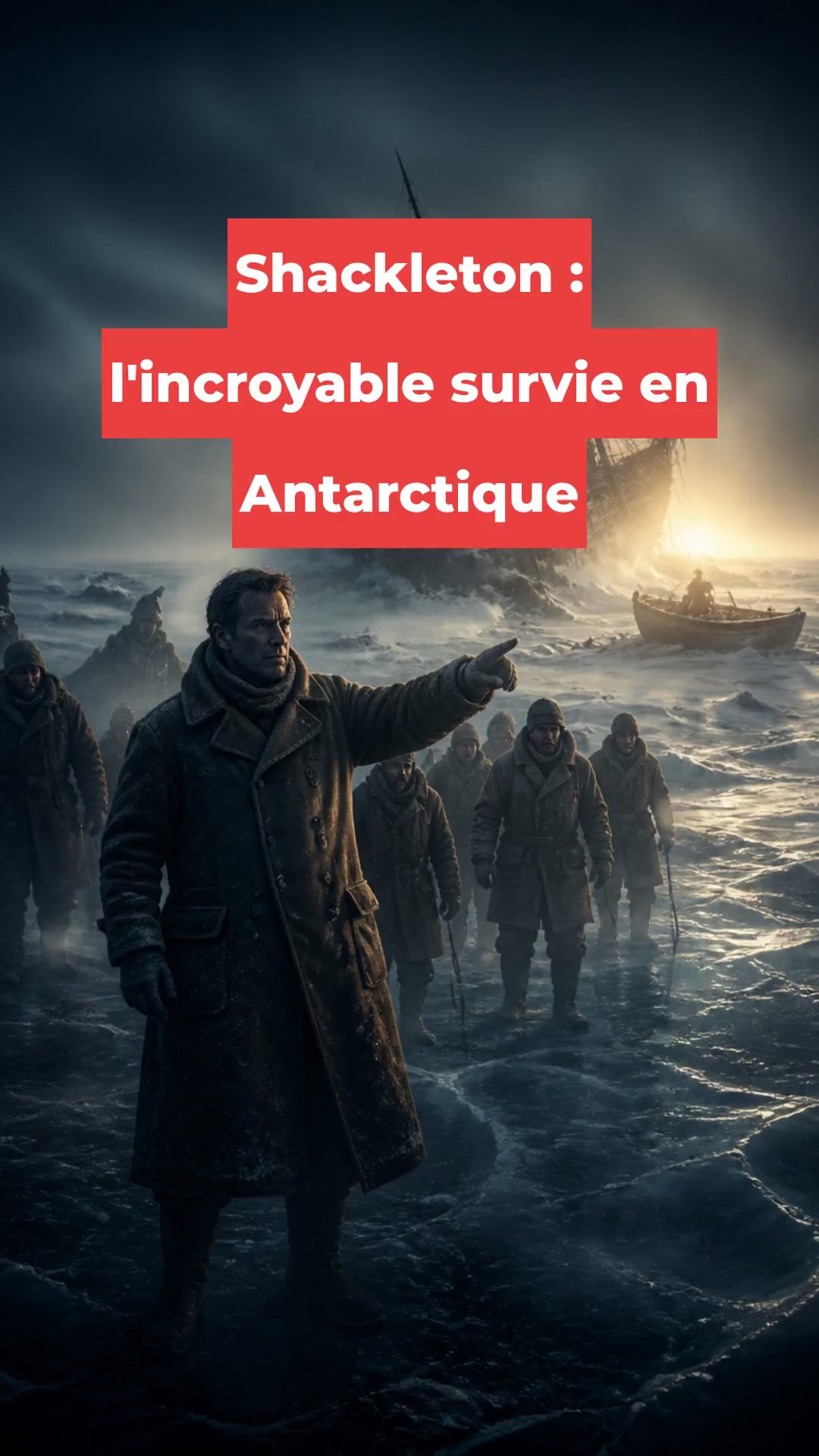 Shackleton : l'incroyable survie en Antarctique