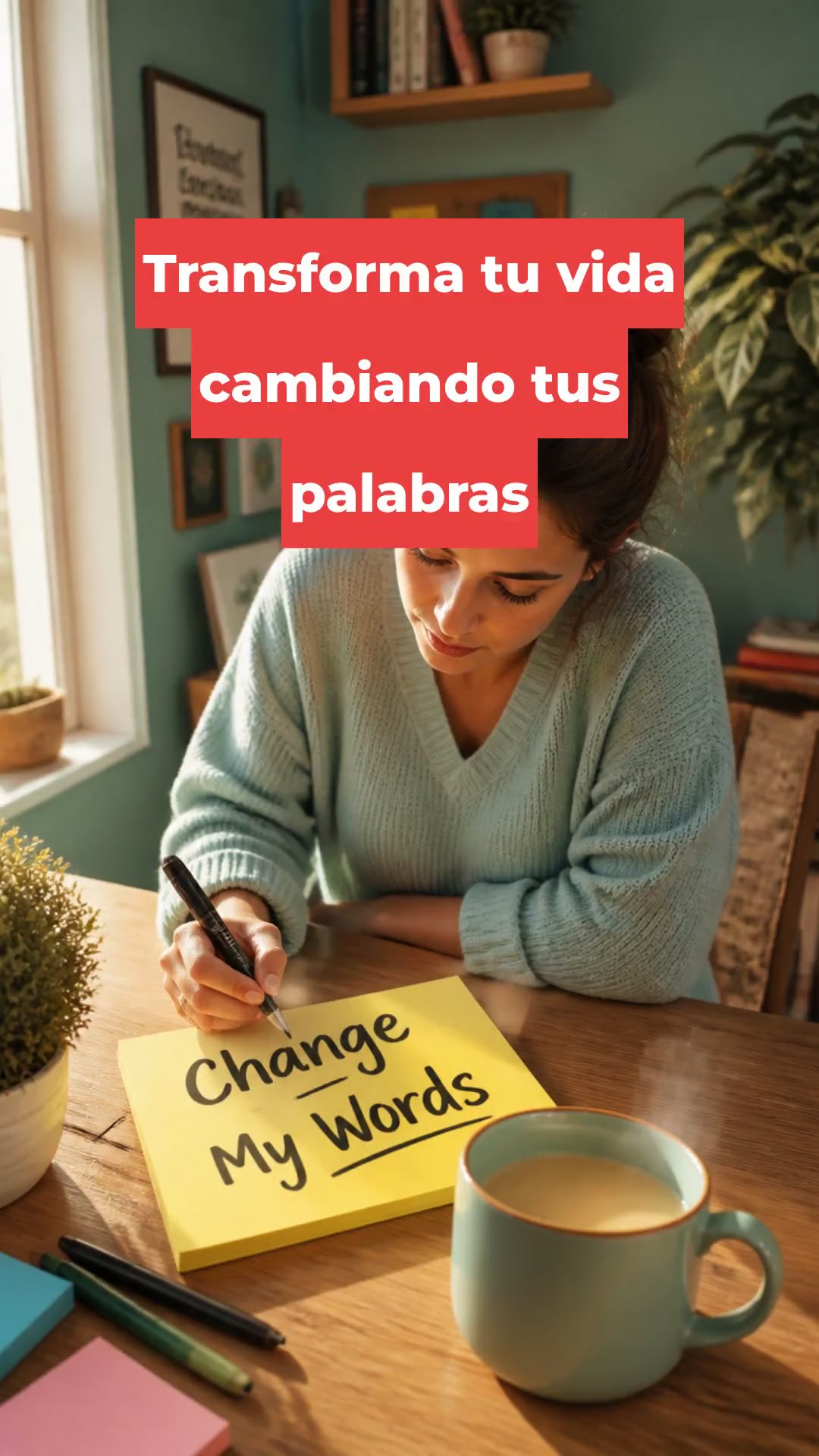 Transforma tu vida cambiando tus palabras