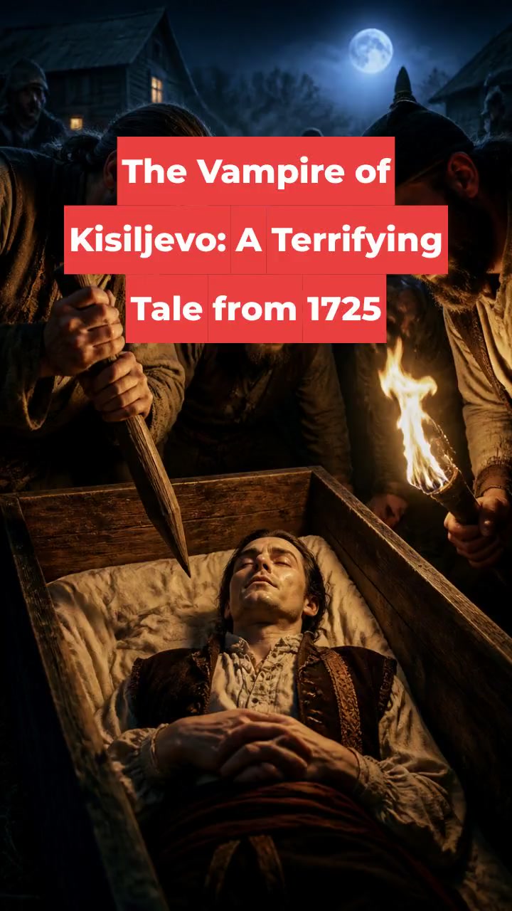 The Vampire of Kisiljevo: A Terrifying Tale from 1725