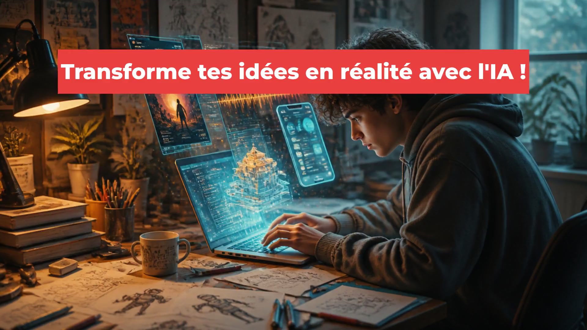 Transforme tes idées en réalité avec l'IA !