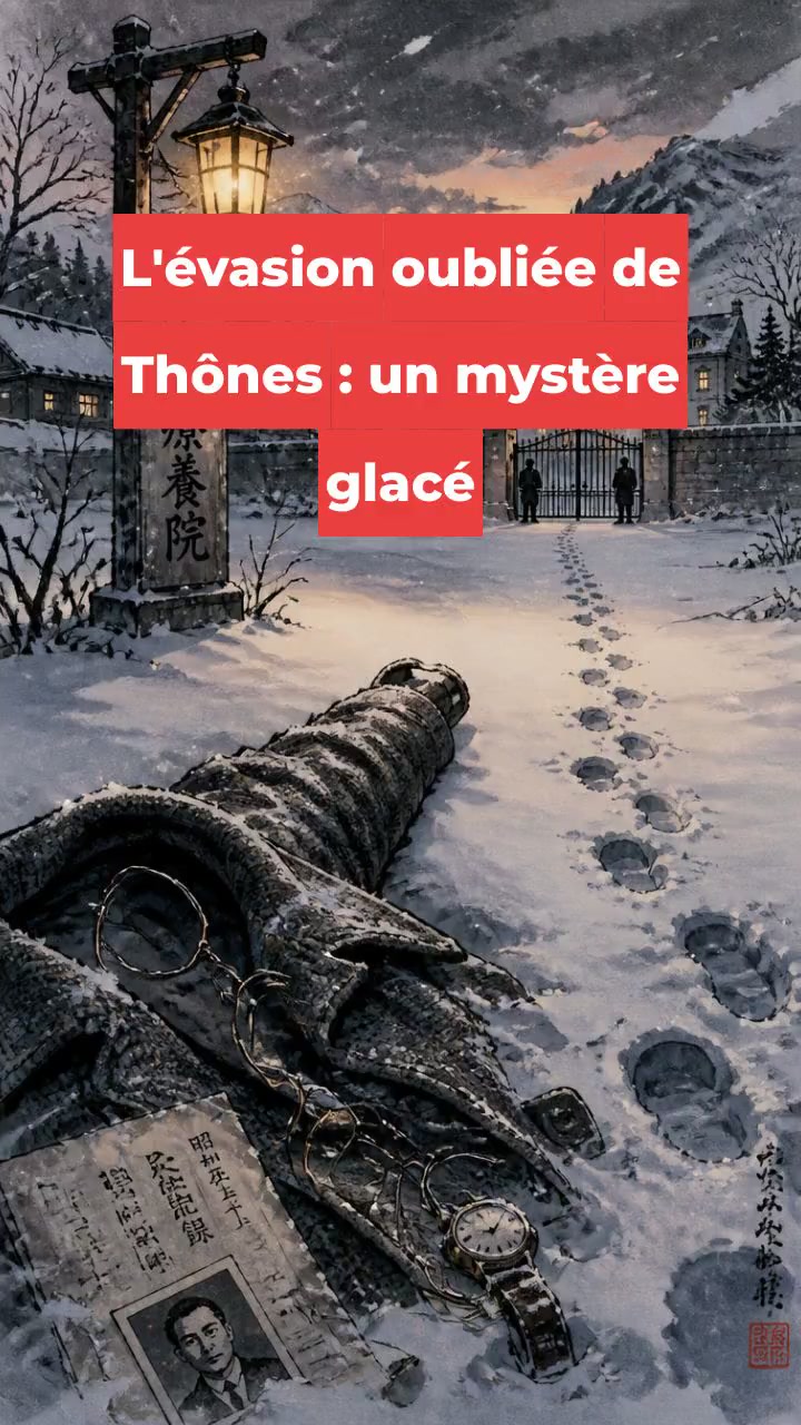 L'évasion oubliée de Thônes : un mystère glacé