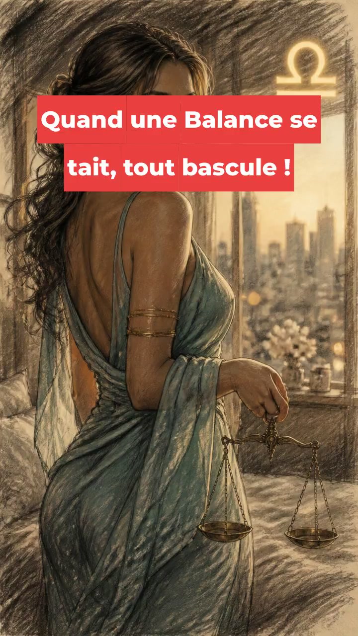 Quand une Balance se tait, tout bascule !