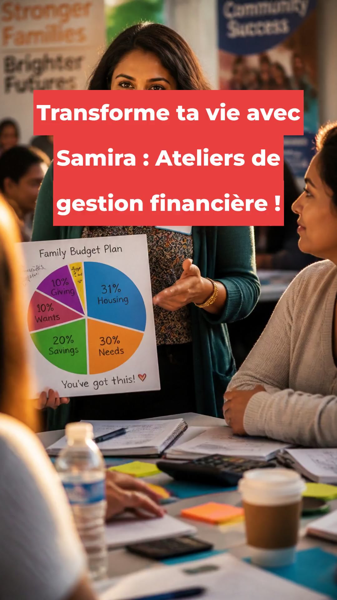 Transforme ta vie avec Samira : Ateliers de gestion financière !