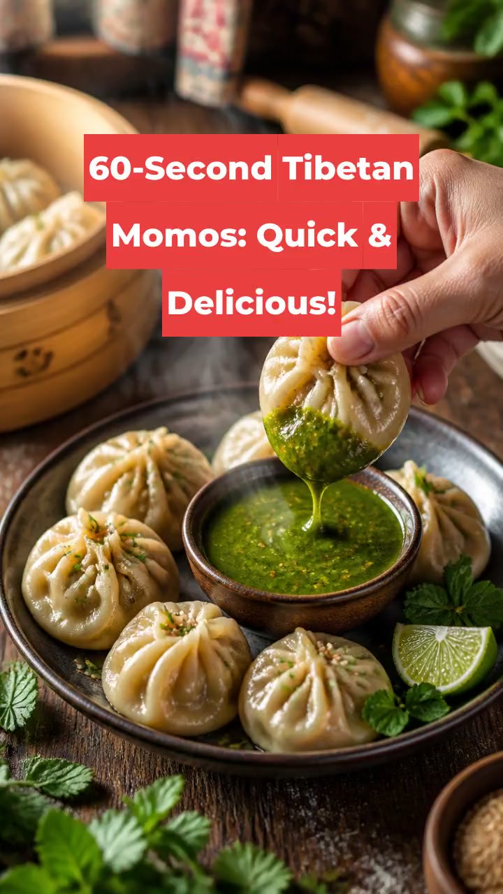 60-Second Tibetan Momos: Quick & Delicious!