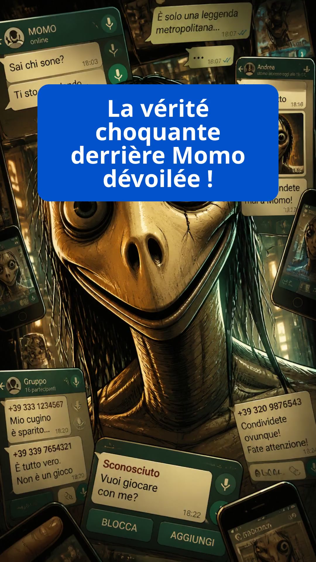 La vérité choquante derrière Momo dévoilée !