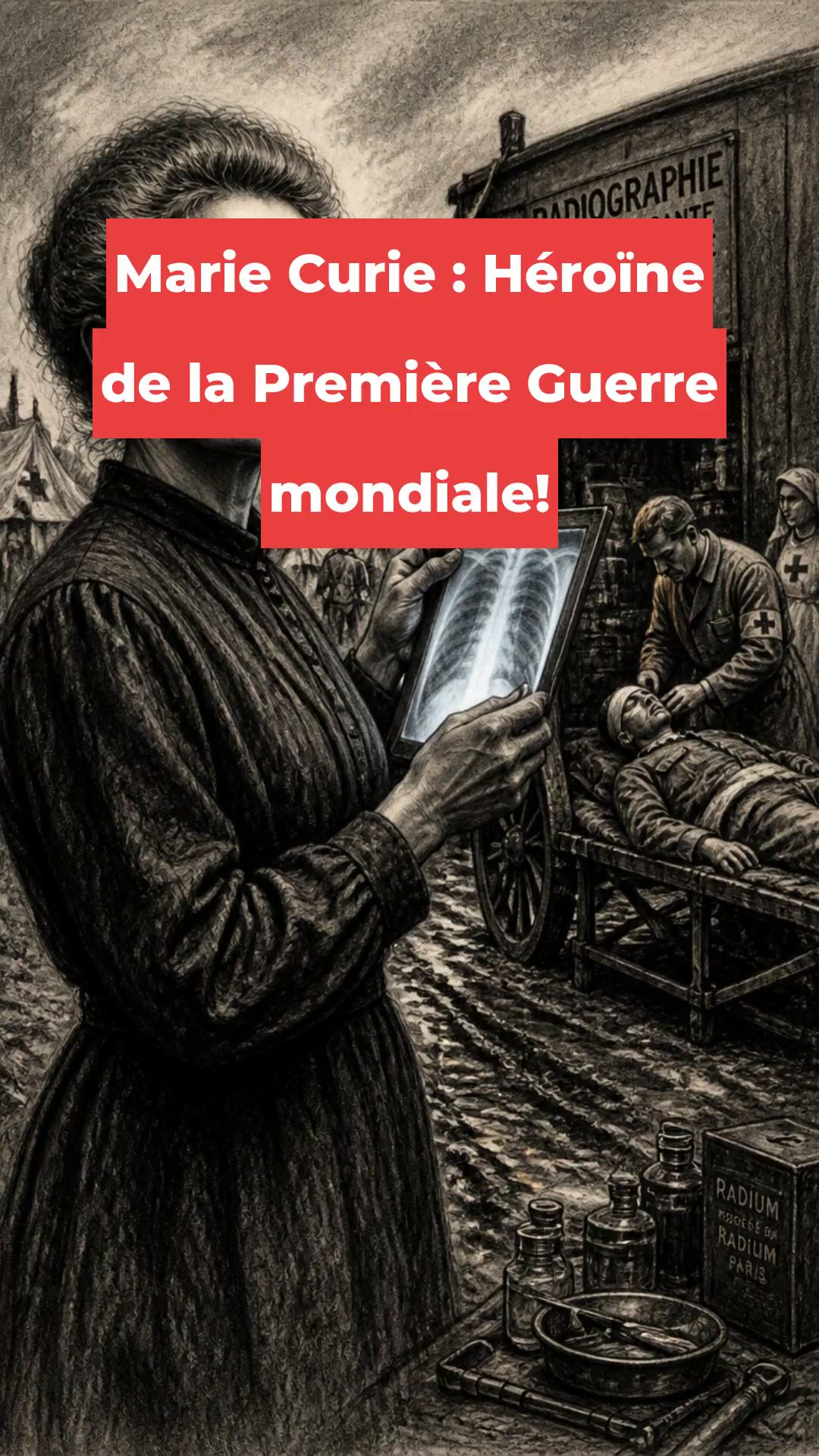 Marie Curie : Héroïne de la Première Guerre mondiale!
