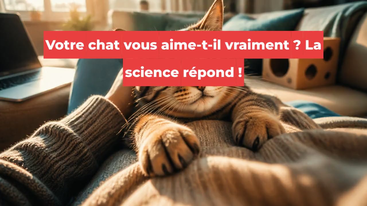 Votre chat vous aime-t-il vraiment ? La science répond !