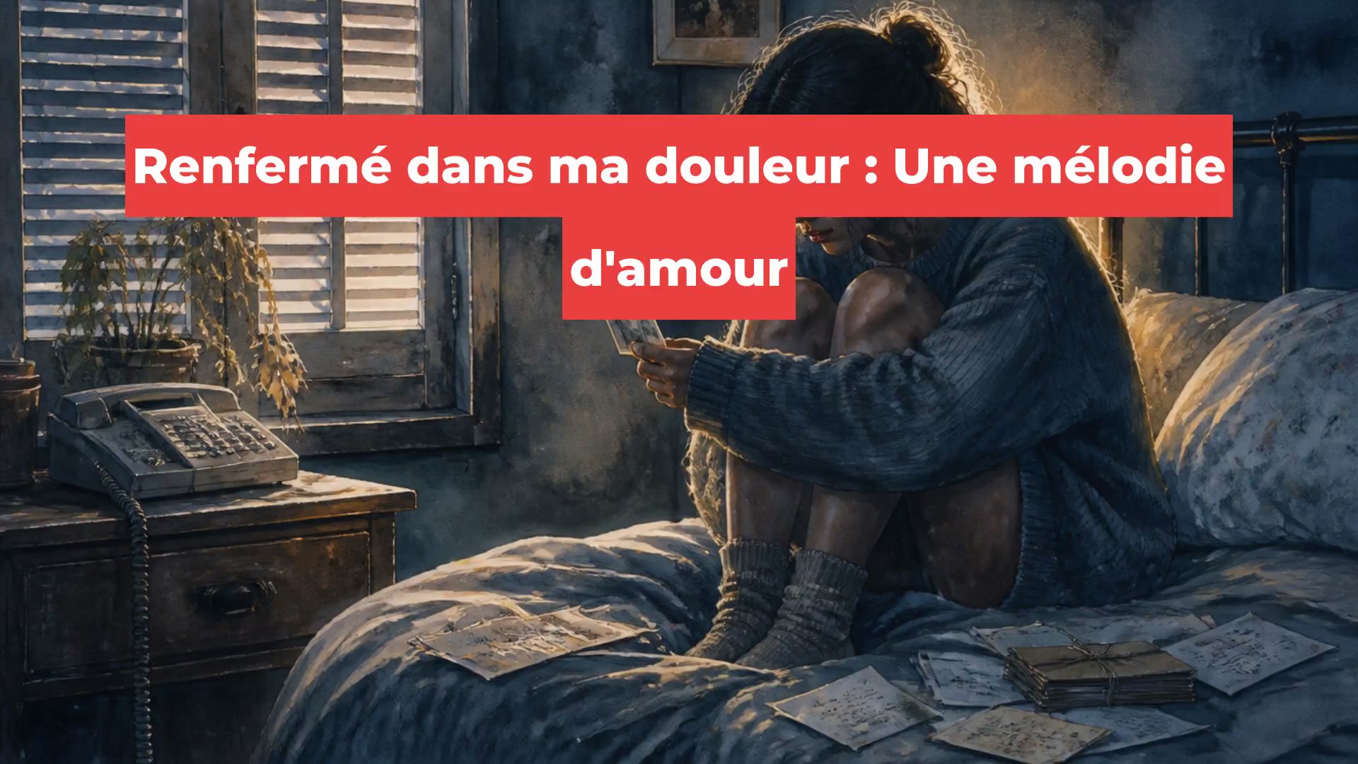 Renfermé dans ma douleur : Une mélodie d'amour