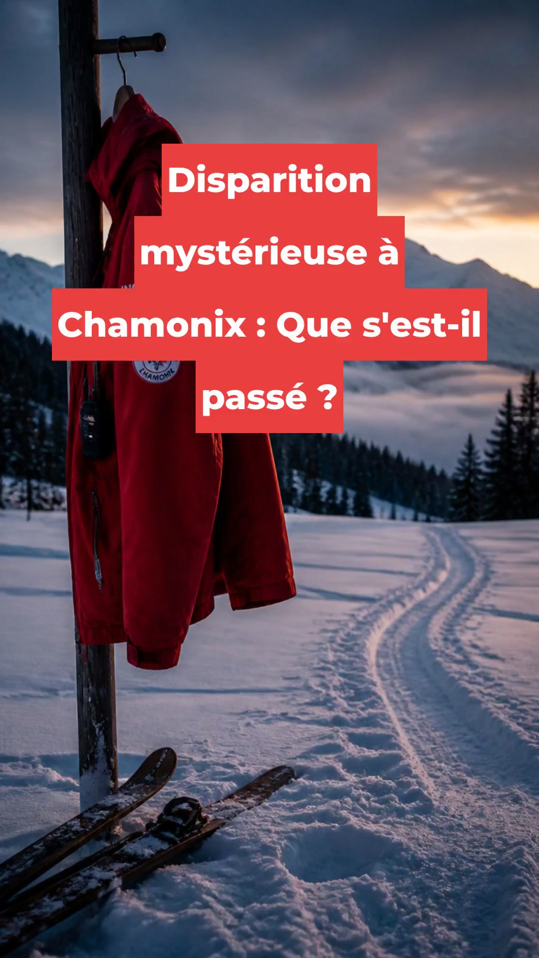 Disparition mystérieuse à Chamonix : Que s'est-il passé ?