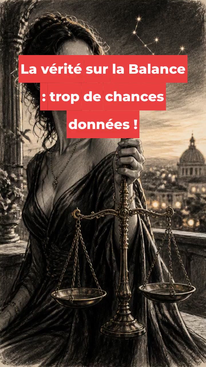 La vérité sur la Balance : trop de chances données !