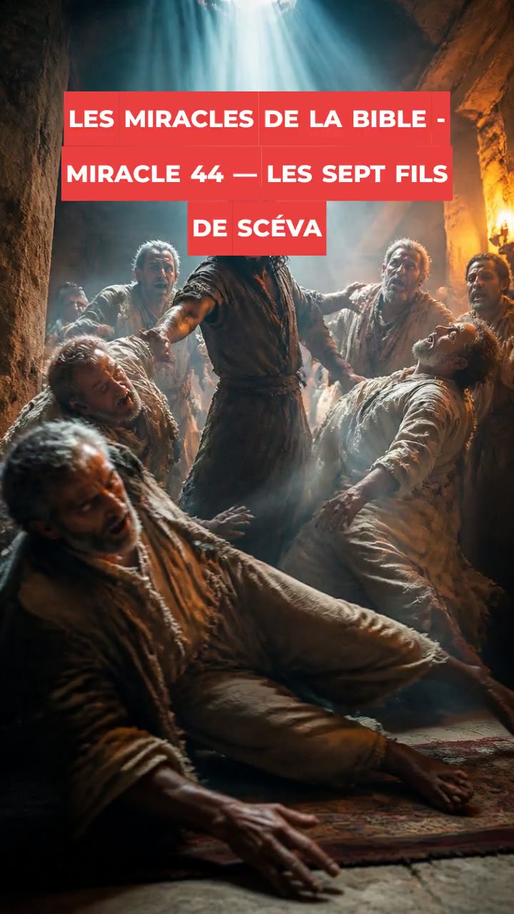 LES MIRACLES DE LA BIBLE - MIRACLE 44 — LES SEPT FILS DE SCÉVA
