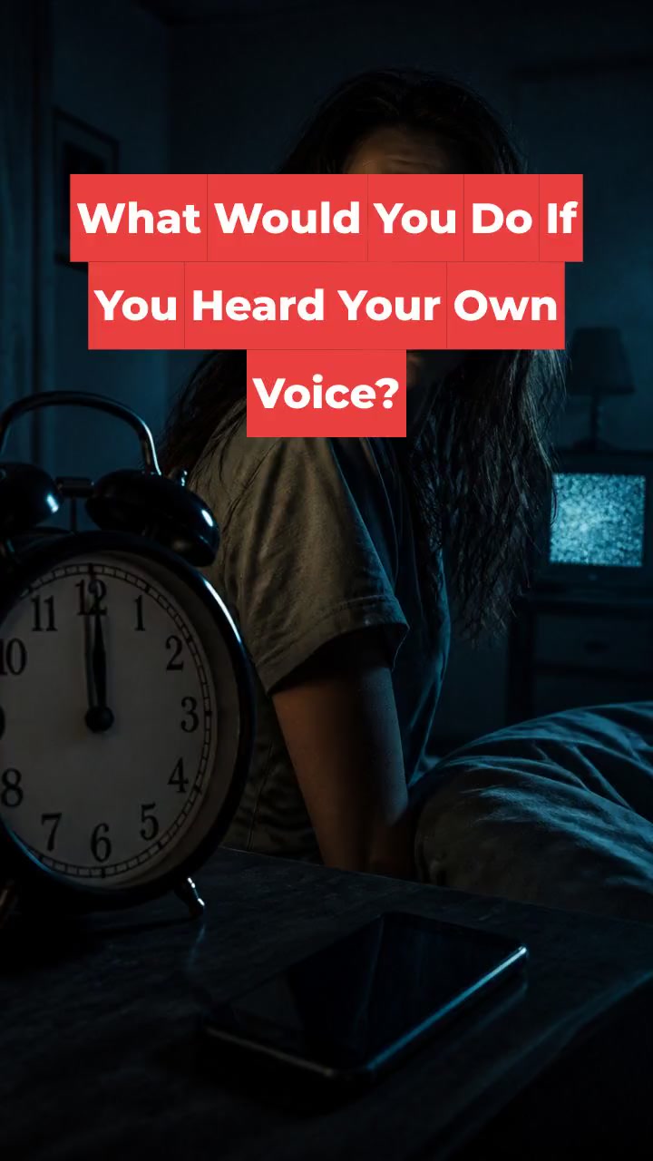 What Would You Do If You Heard Your Own Voice?