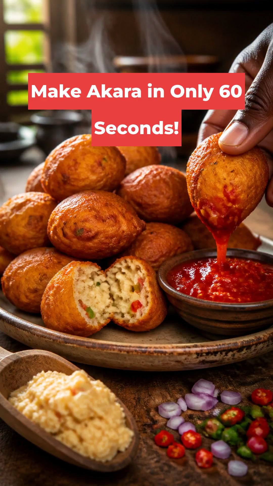 Make Akara in Only 60 Seconds!
