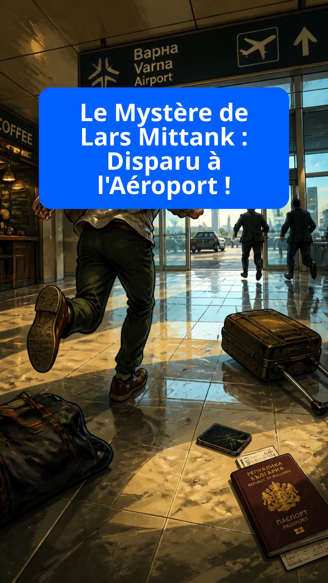 Le Mystère de Lars Mittank : Disparu à l'Aéroport !