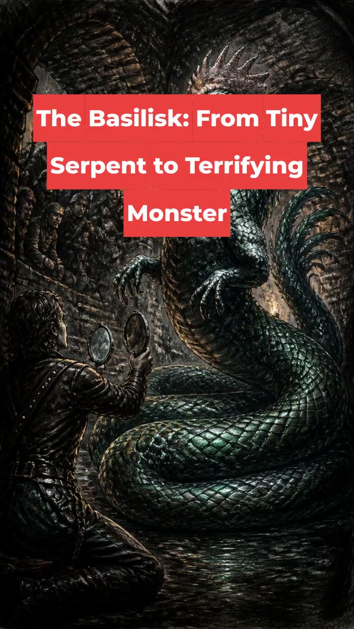 The Basilisk: From Tiny Serpent to Terrifying Monster