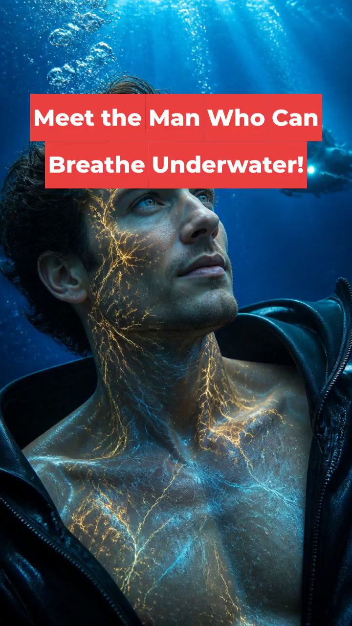 Meet the Man Who Can Breathe Underwater!