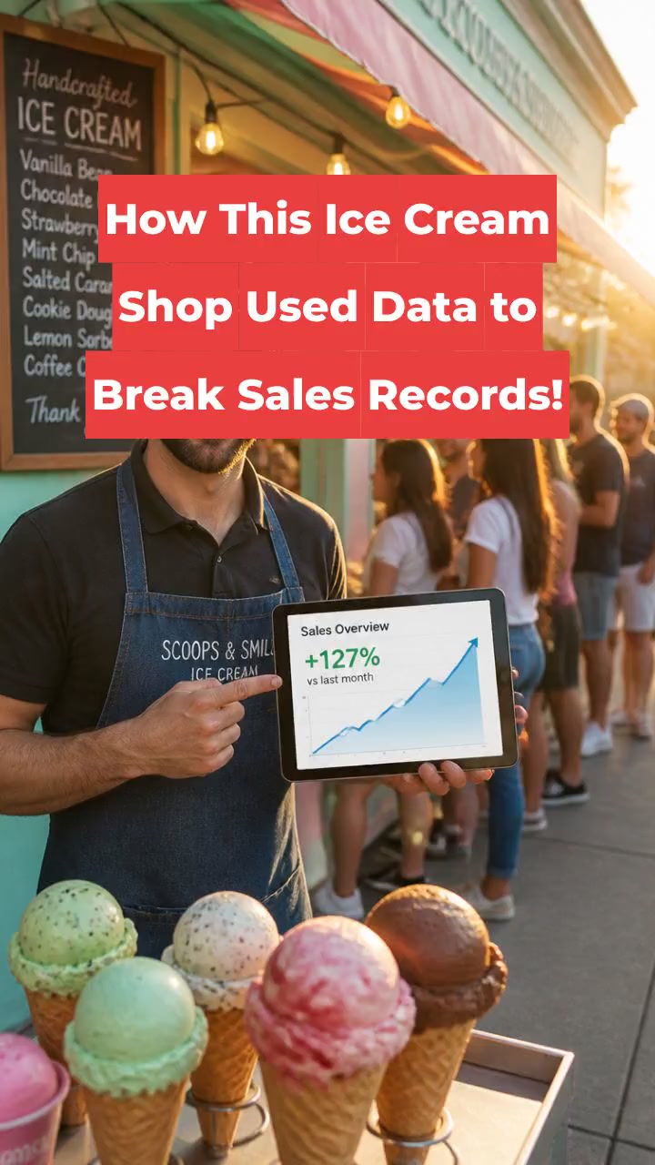 How This Ice Cream Shop Used Data to Break Sales Records!