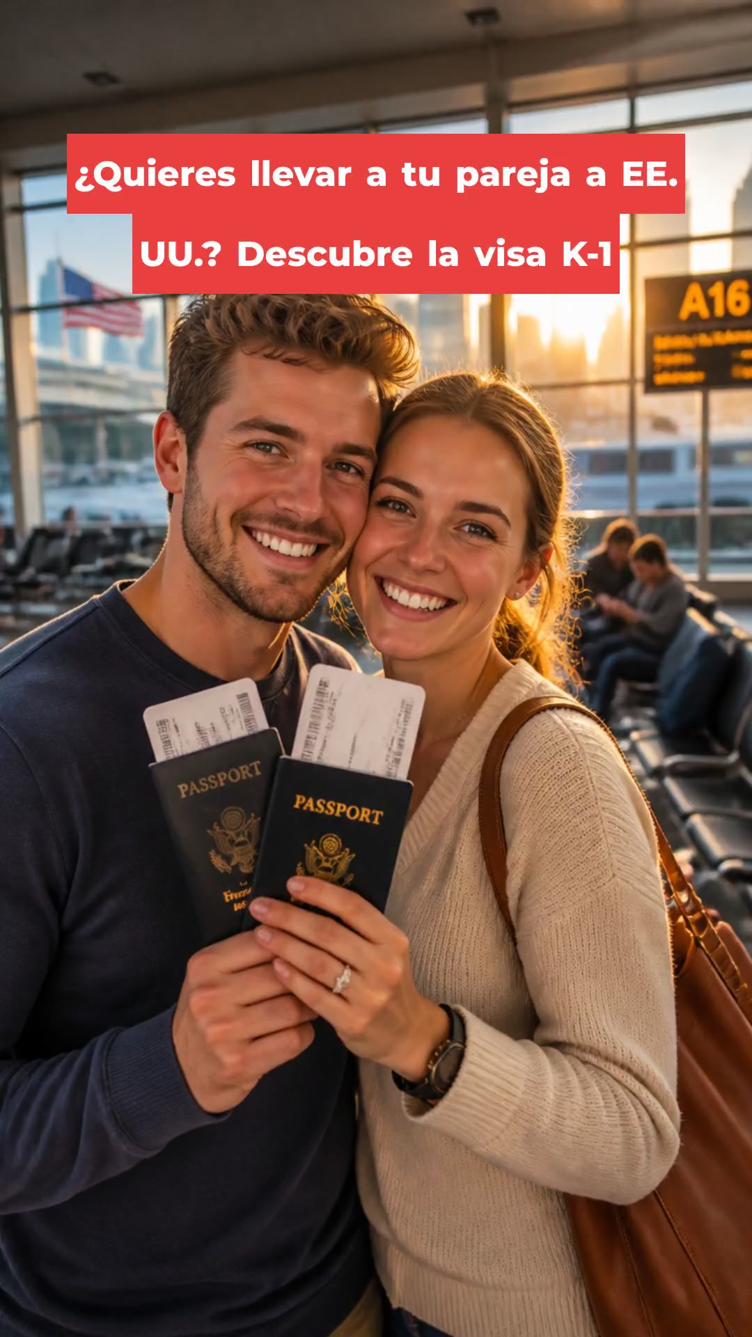 ¿Quieres llevar a tu pareja a EE. UU.? Descubre la visa K-1