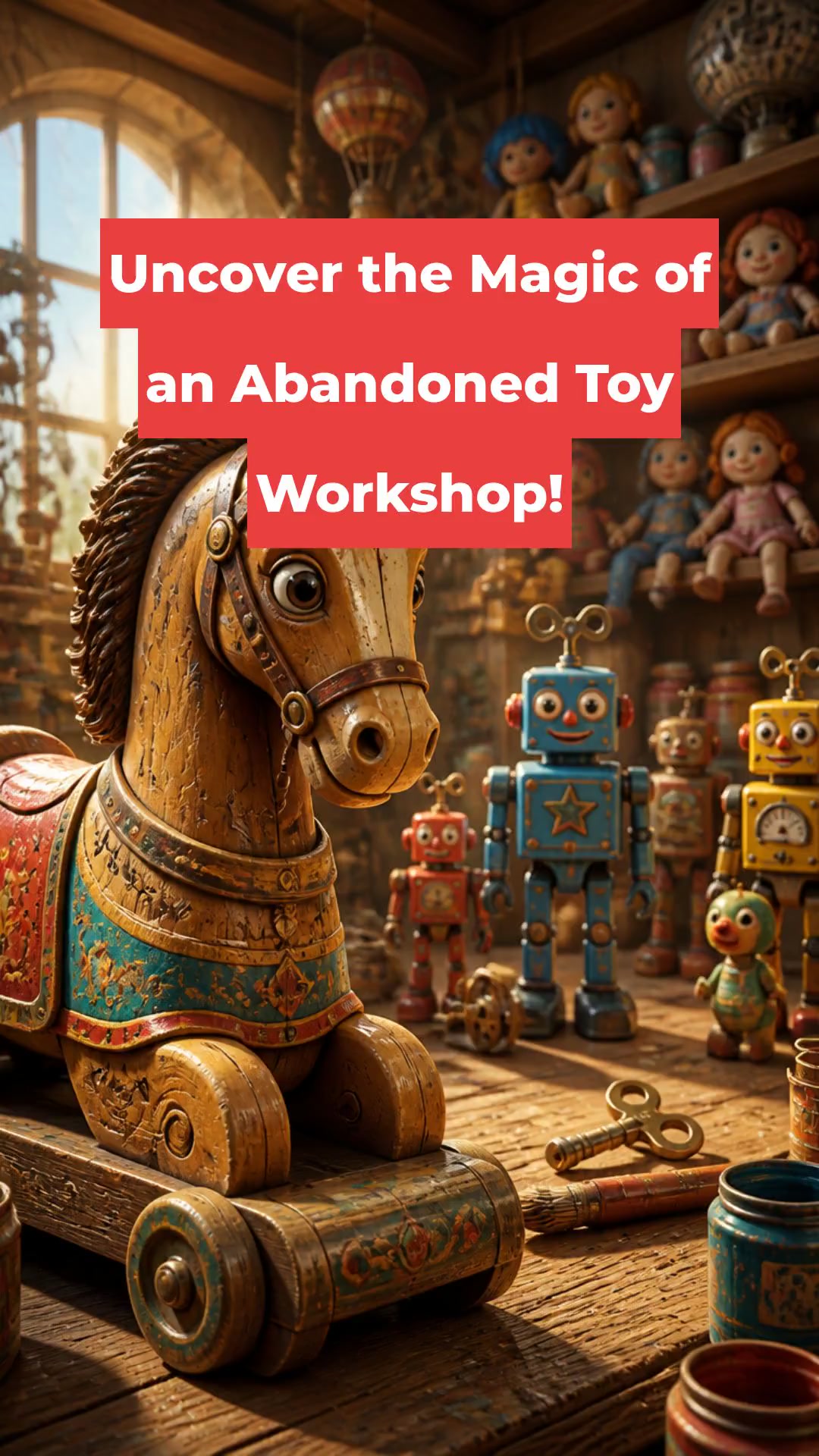 Uncover the Magic of an Abandoned Toy Workshop!