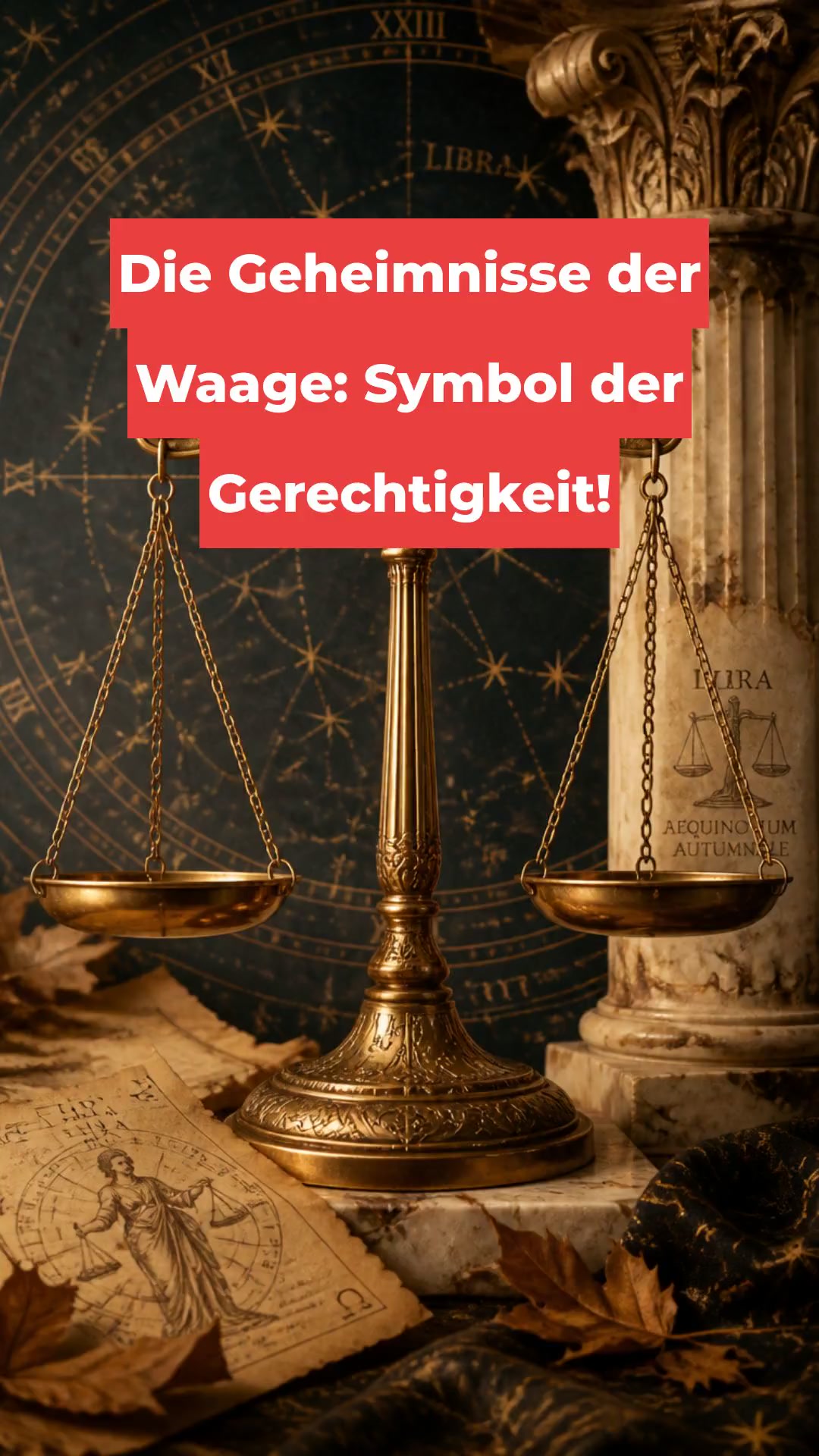 Die Geheimnisse der Waage: Symbol der Gerechtigkeit!
