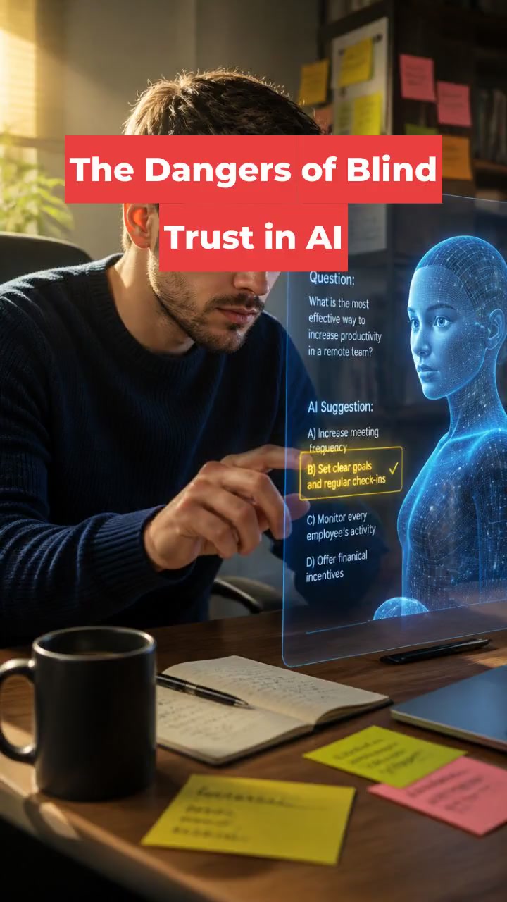 The Dangers of Blind Trust in AI