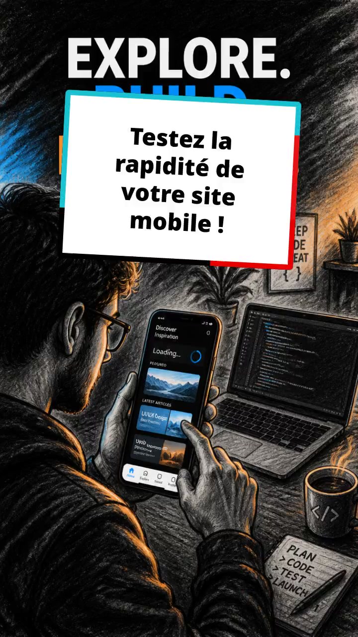 Testez la rapidité de votre site mobile !