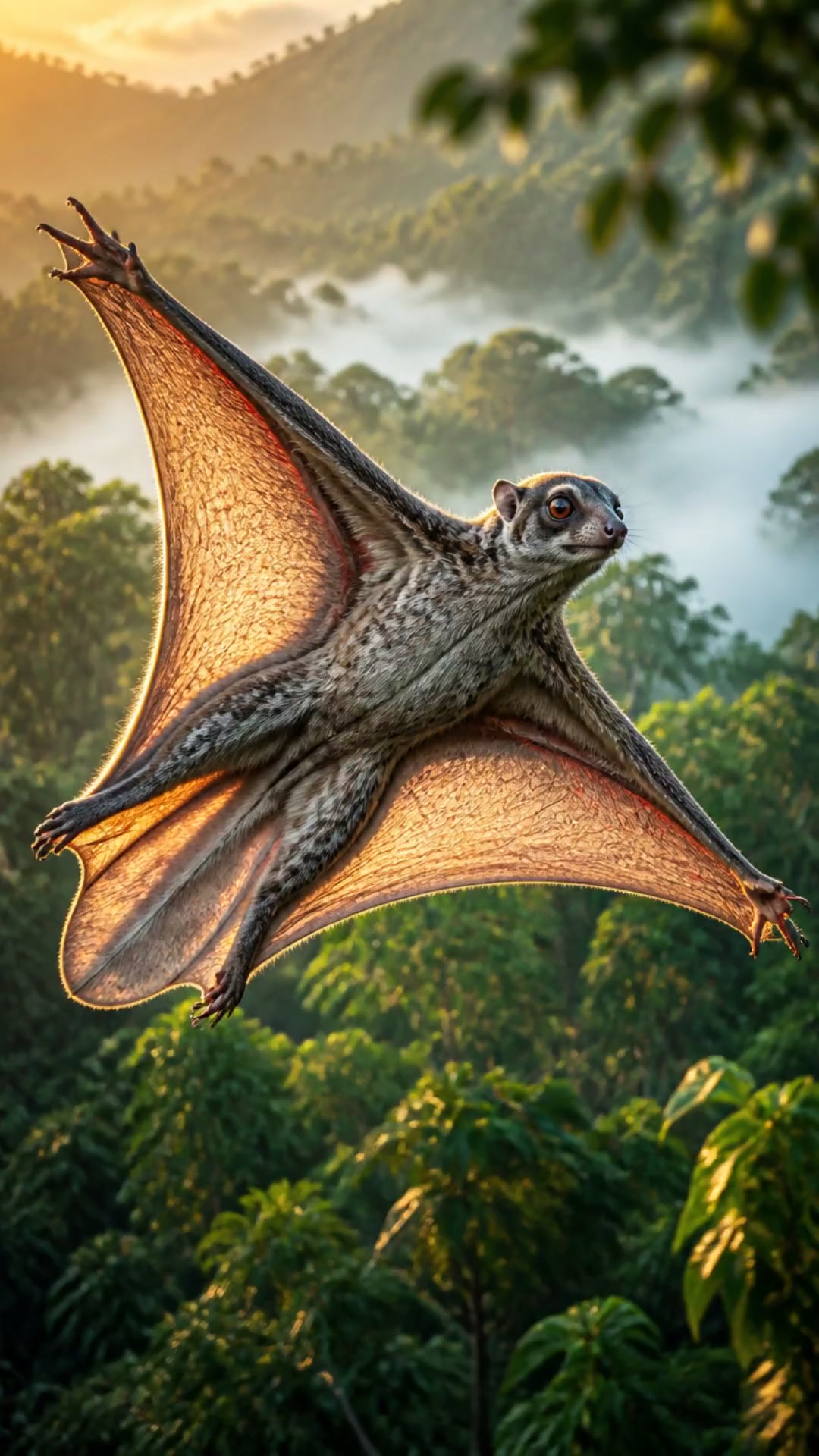 This Animal Has a WINGSUIT!