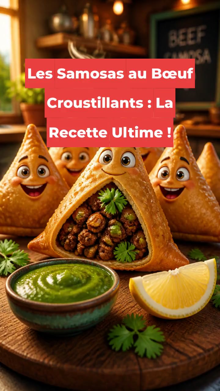 Les Samosas au Bœuf Croustillants : La Recette Ultime !