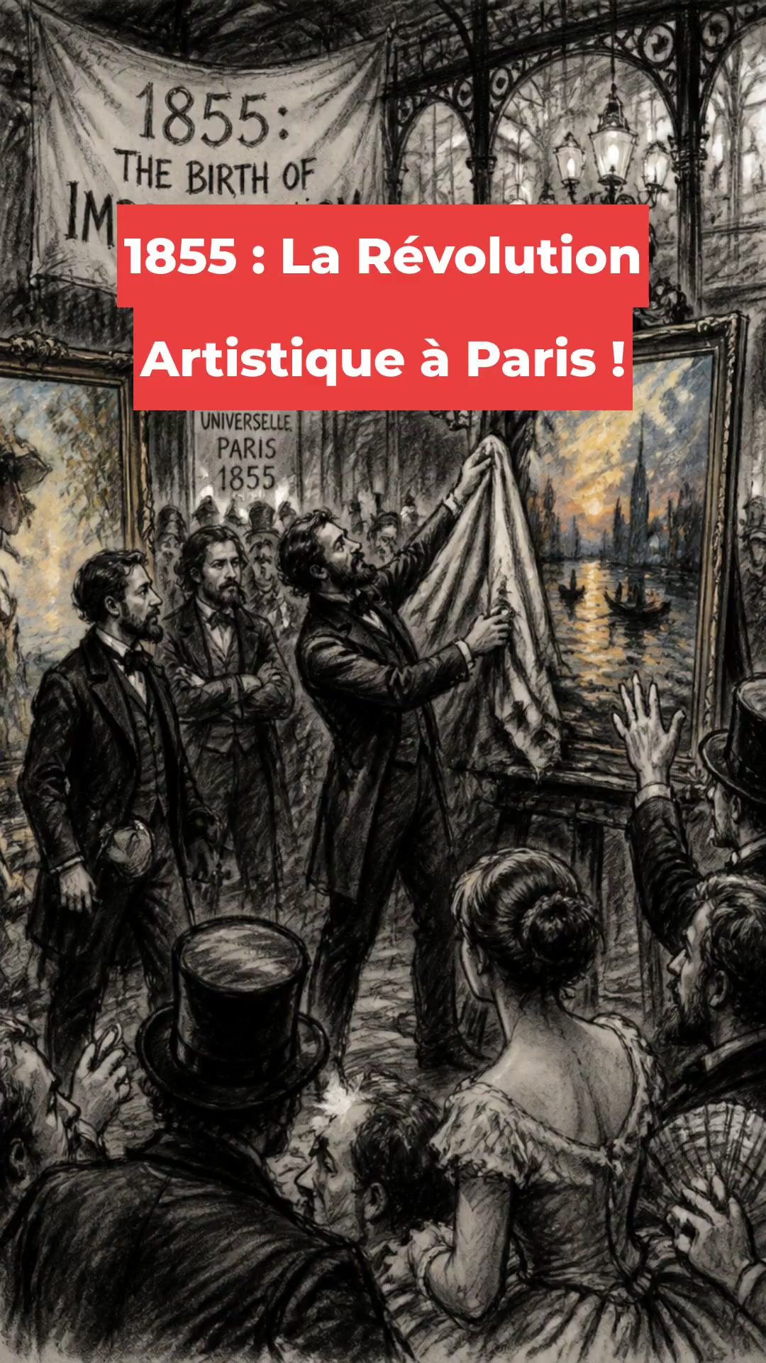 1855 : La Révolution Artistique à Paris !