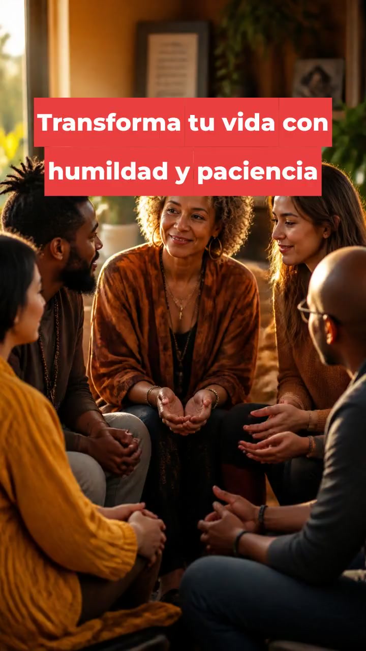 Transforma tu vida con humildad y paciencia