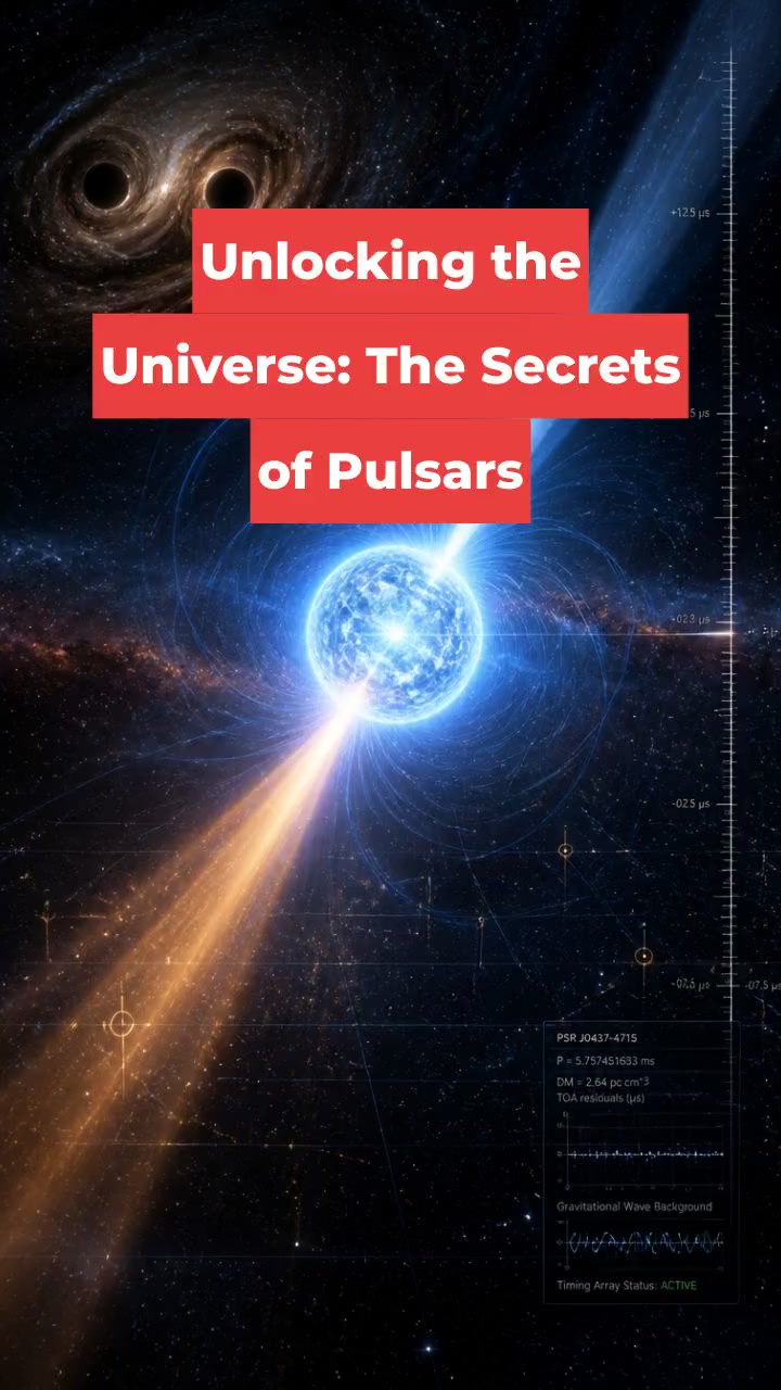 Unlocking the Universe: The Secrets of Pulsars
