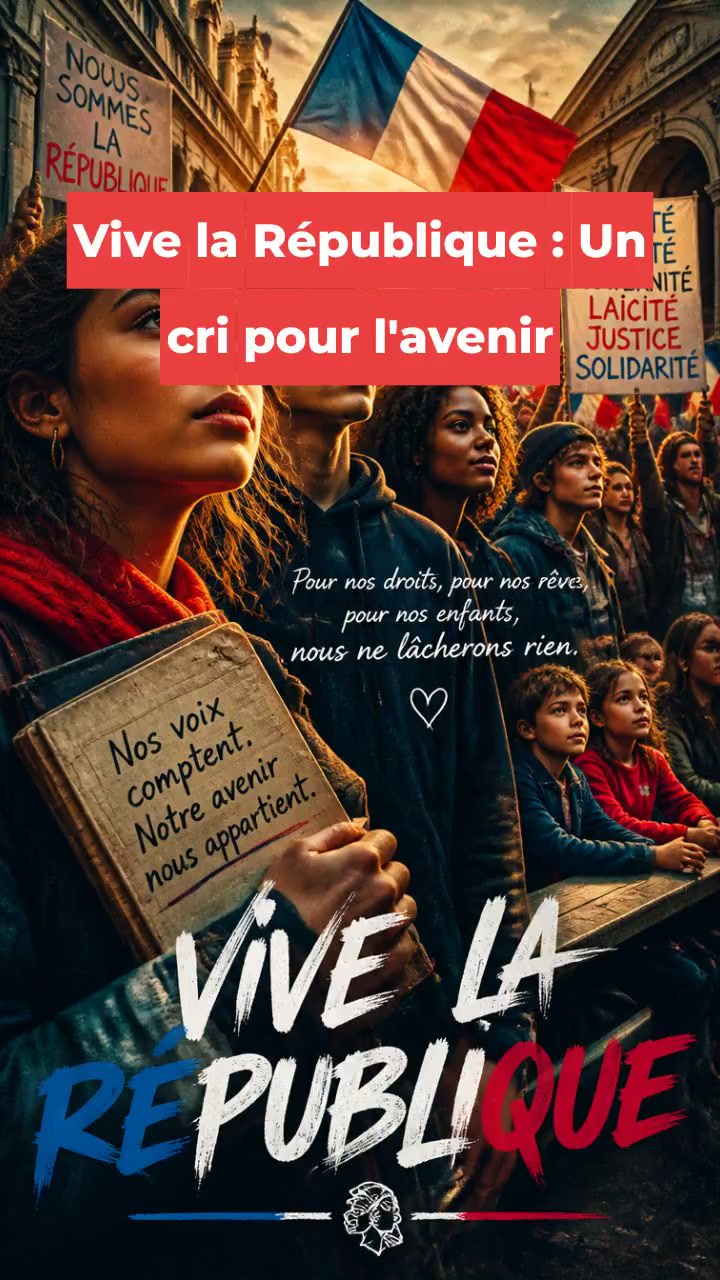 Vive la République : Un cri pour l'avenir