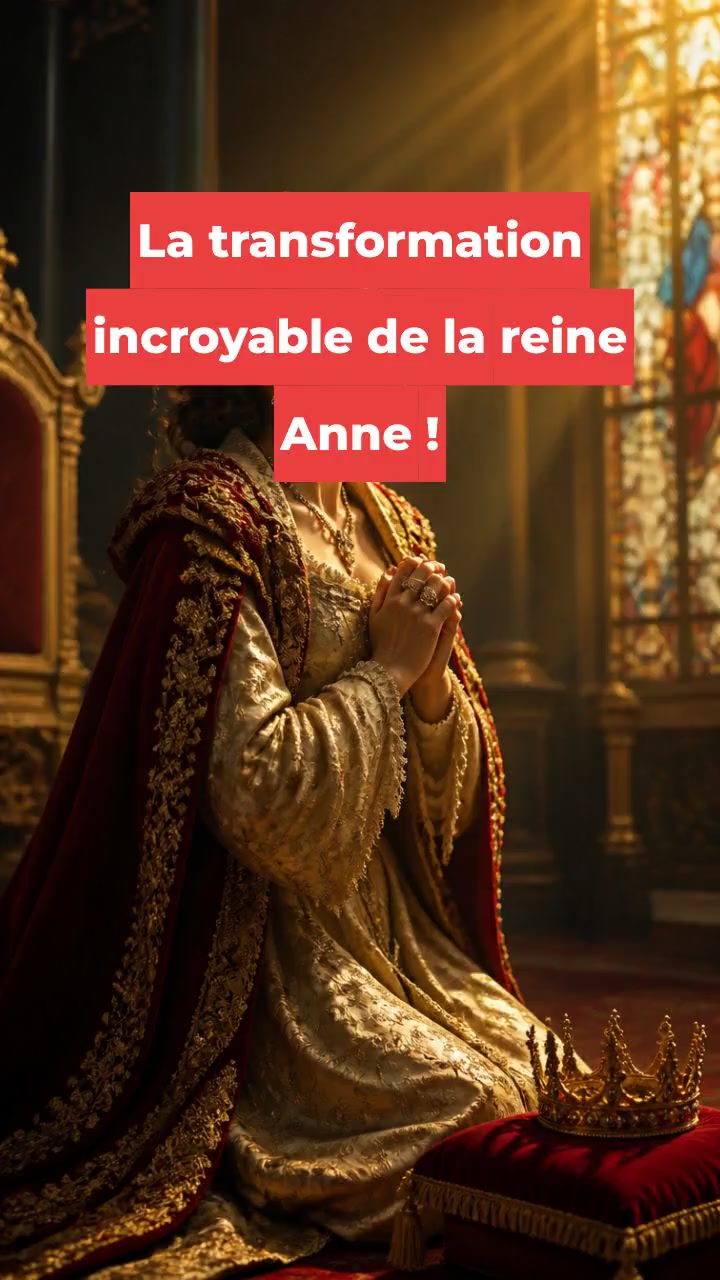 La transformation incroyable de la reine Anne !
