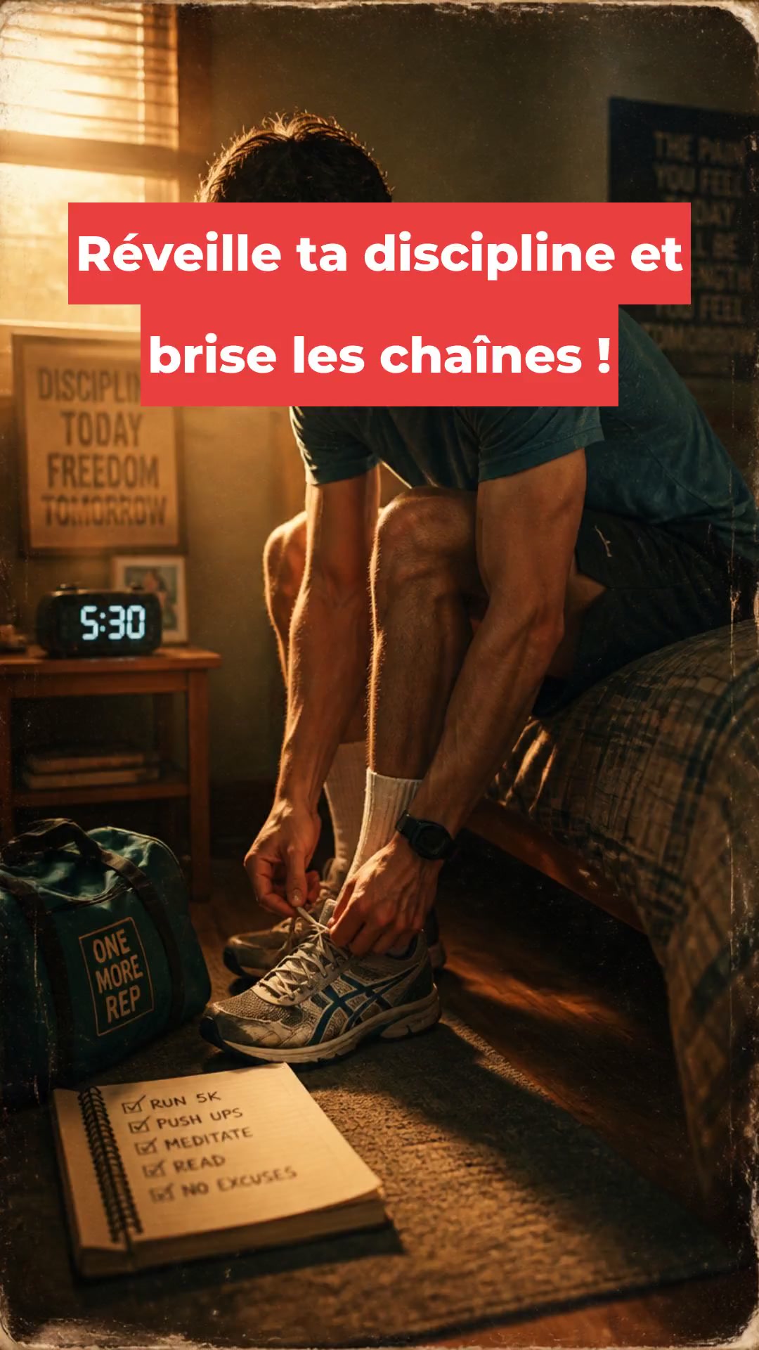 Réveille ta discipline et brise les chaînes !
