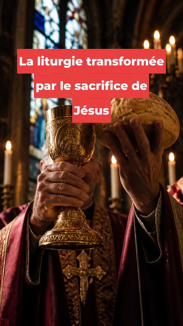 La liturgie transformée par le sacrifice de Jésus