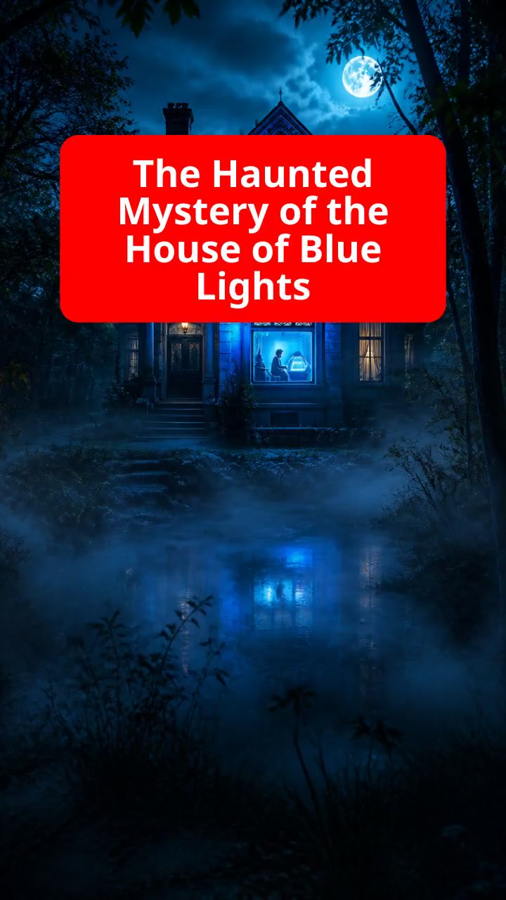 The Haunted Mystery of the House of Blue Lights