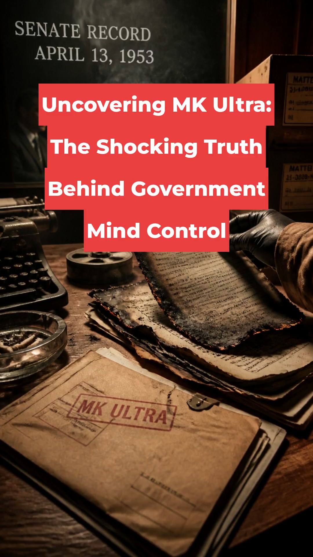 Uncovering MK Ultra: The Shocking Truth Behind Government Mind Control
