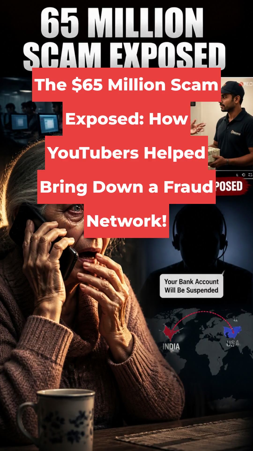 The $65 Million Scam Exposed: How YouTubers Helped Bring Down a Fraud Network!