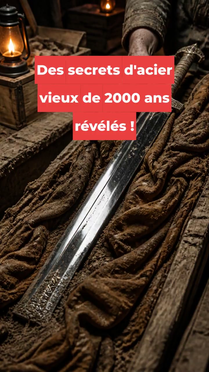 Des secrets d'acier vieux de 2000 ans révélés !