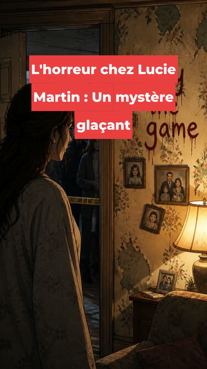 L'horreur chez Lucie Martin : Un mystère glaçant