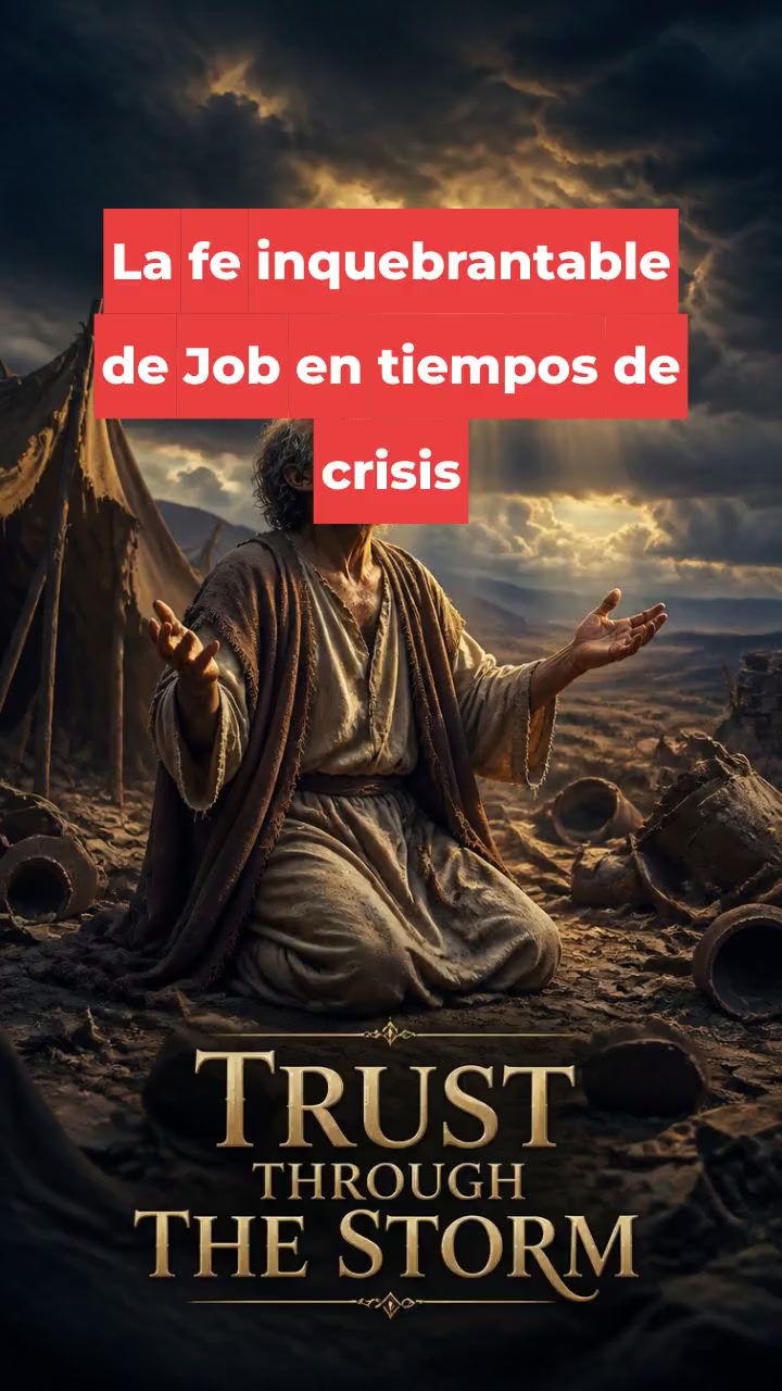 La fe inquebrantable de Job en tiempos de crisis