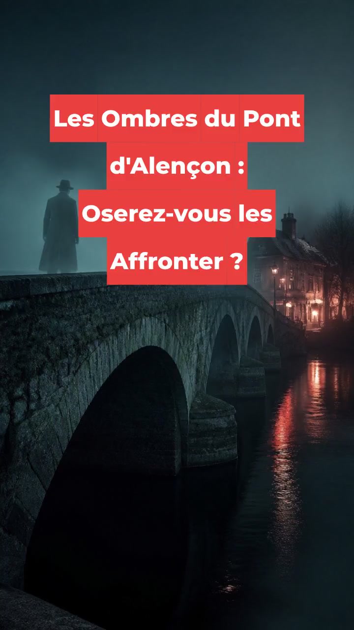 Les Ombres du Pont d'Alençon : Oserez-vous les Affronter ?