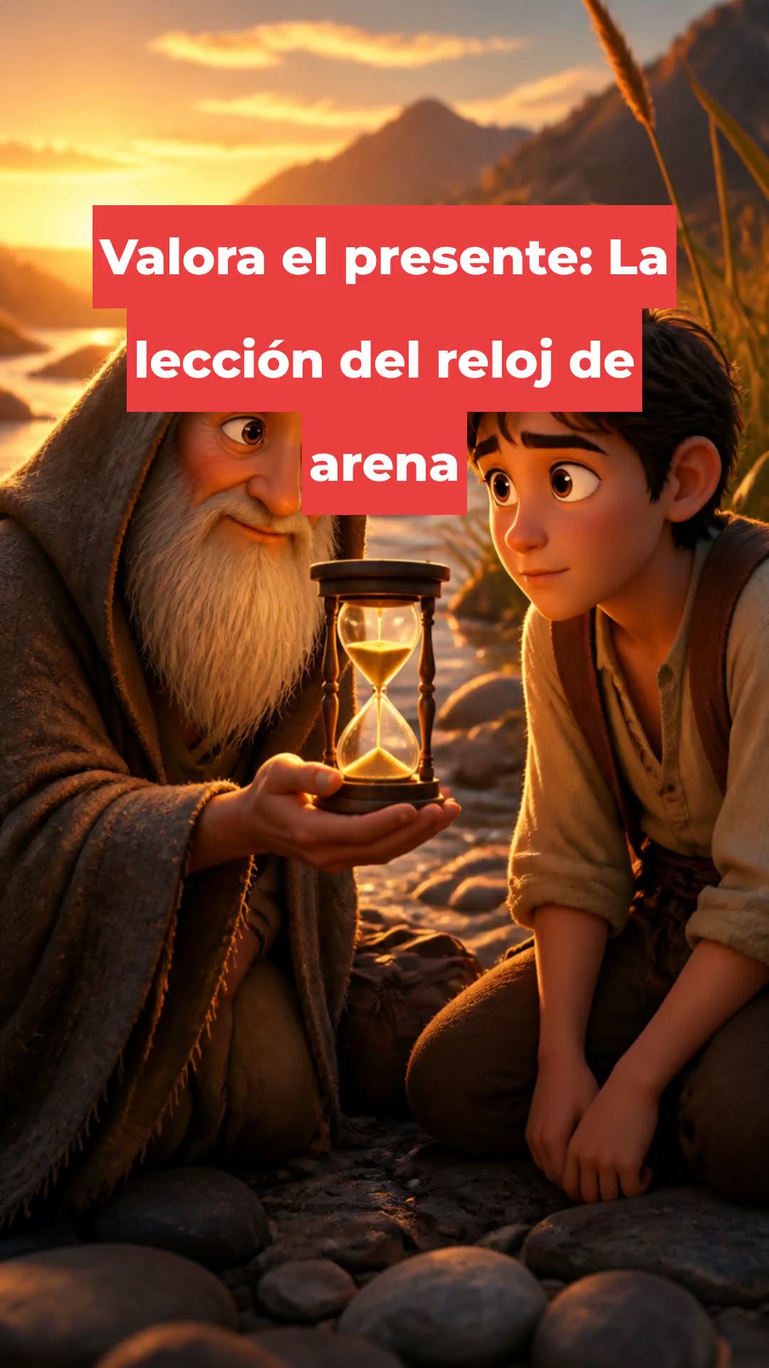 Valora el presente: La lección del reloj de arena