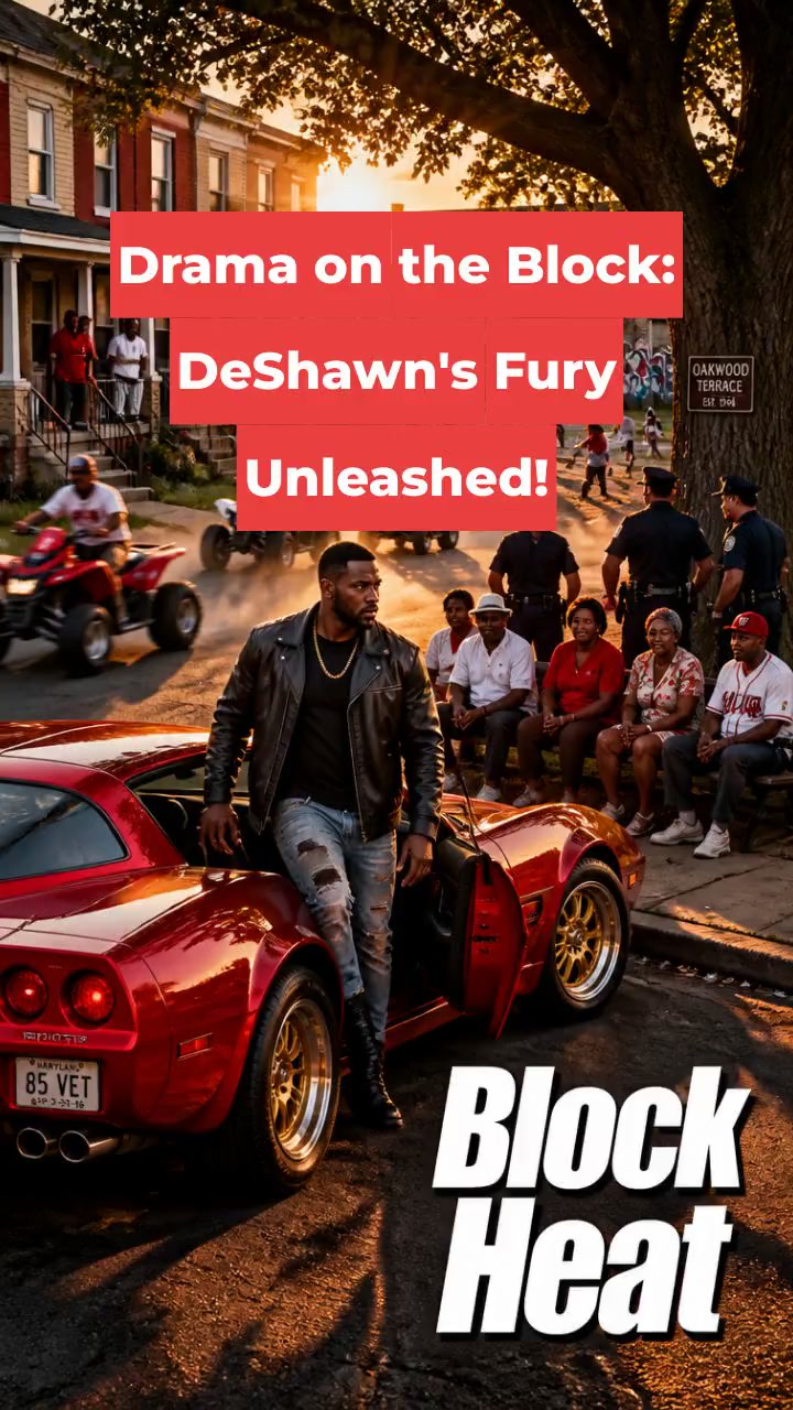 Drama on the Block: DeShawn's Fury Unleashed!