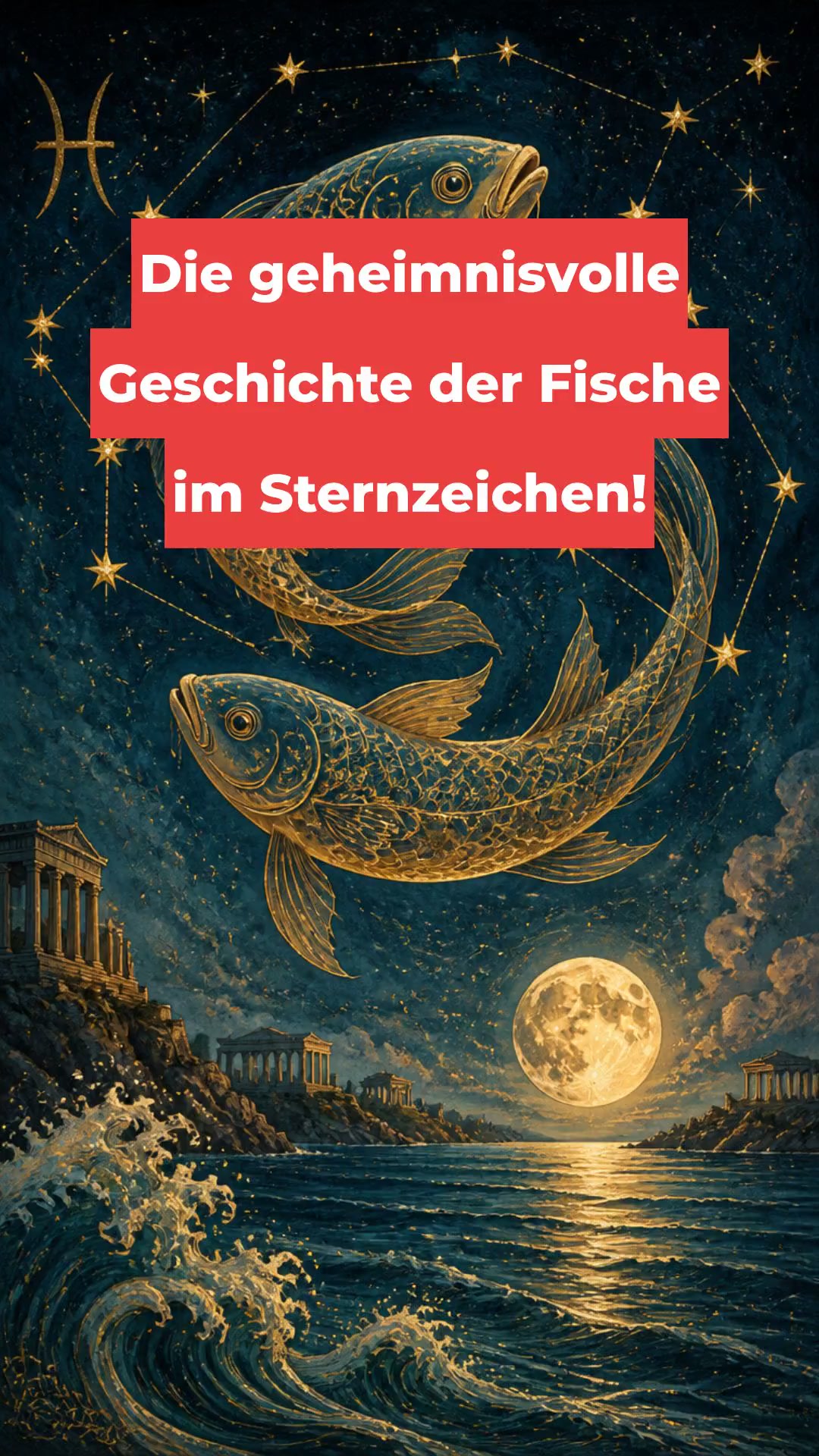 Die geheimnisvolle Geschichte der Fische im Sternzeichen!